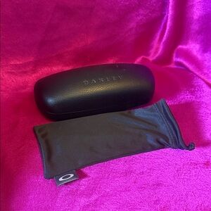 Oakley Black Sunglasses Case with Pouch